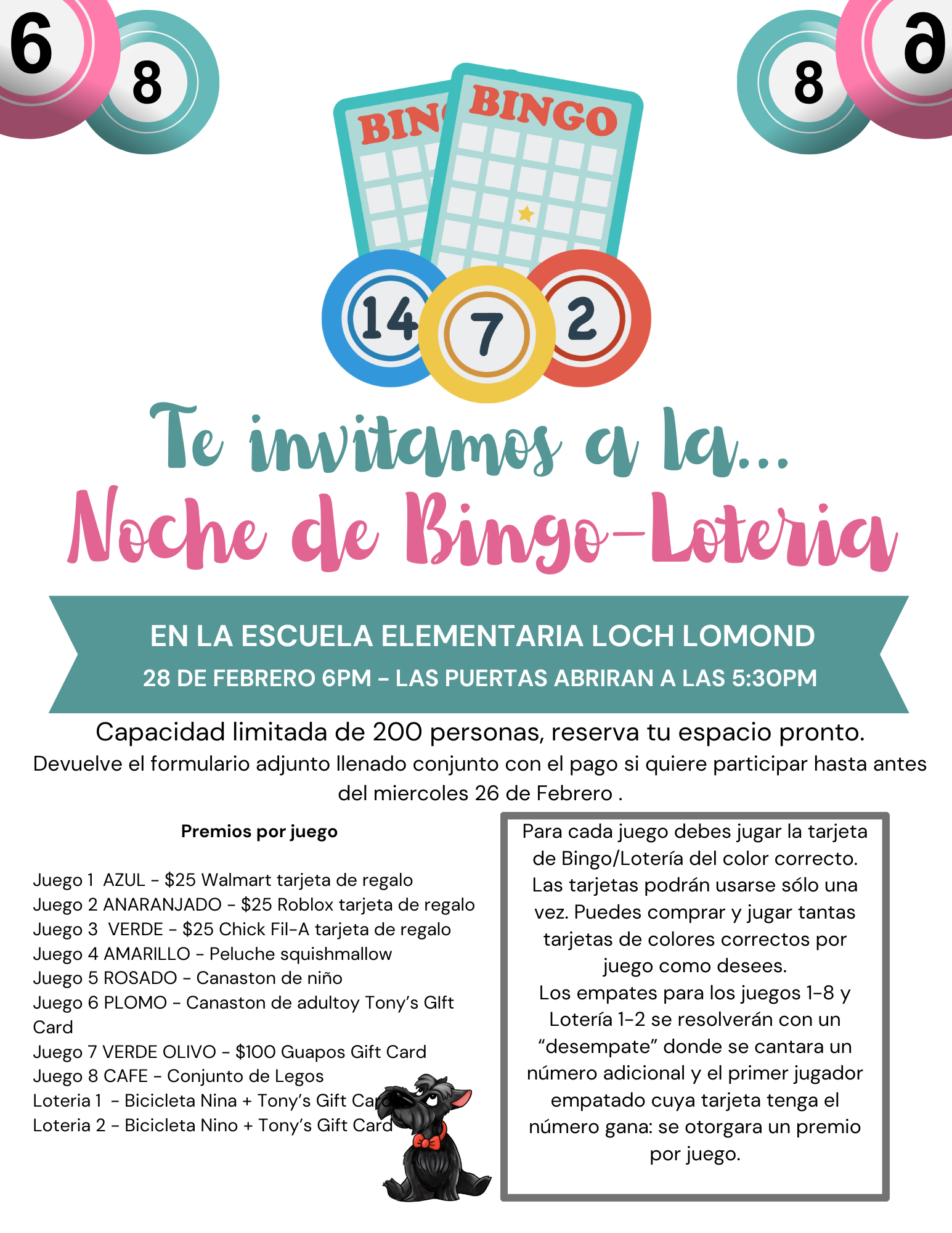 Flyer in English